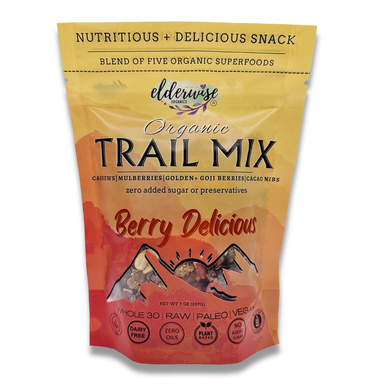Trail Mix | Healthy Superfood Trail Mix | Berry Blend | 7oz Size