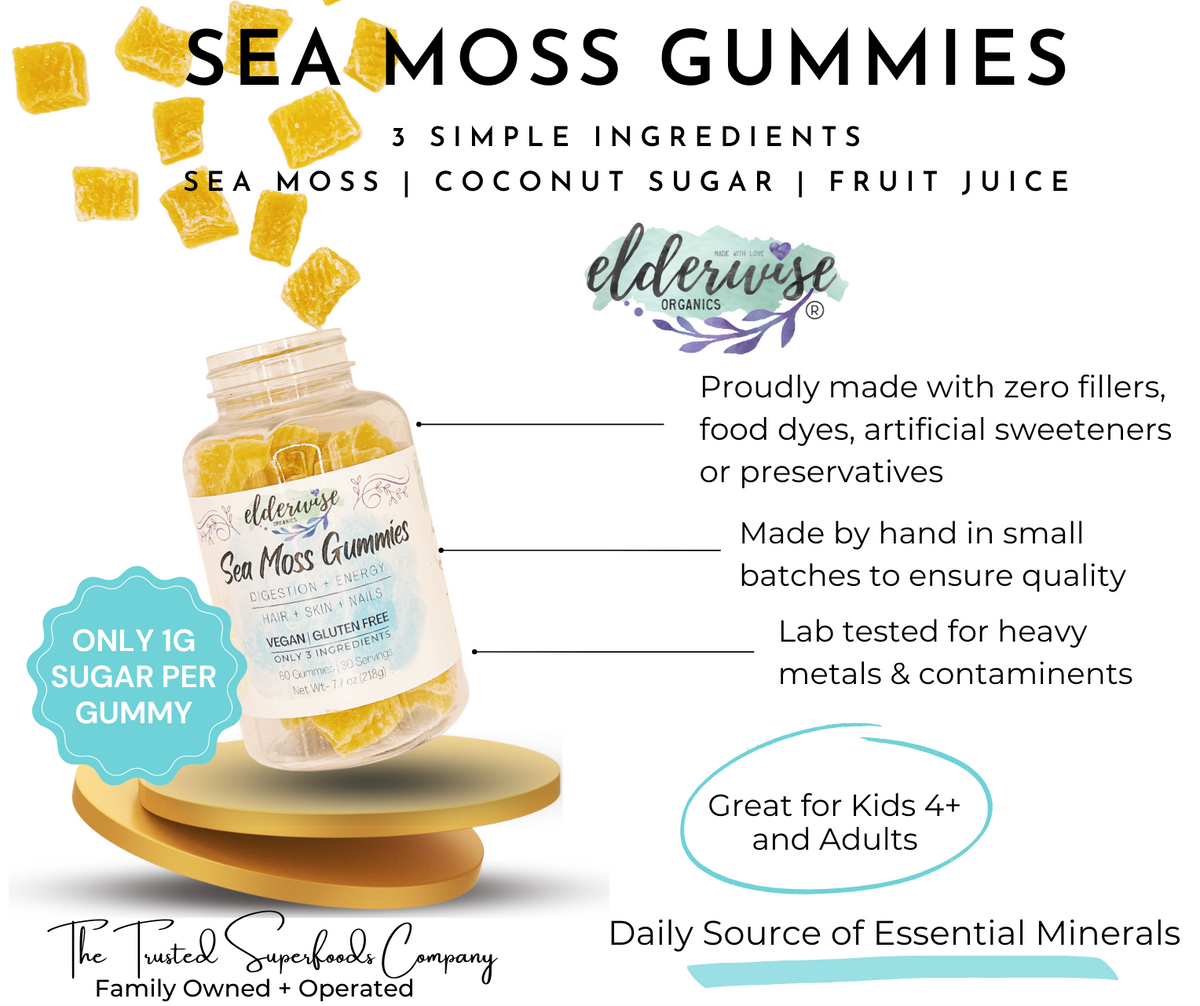 Sea Moss Gummies – Elderwise Organics