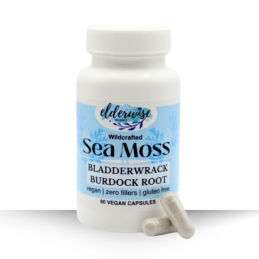 Sea Moss Capsules - Sea Moss With Burdock Root & Bladderwrack ...