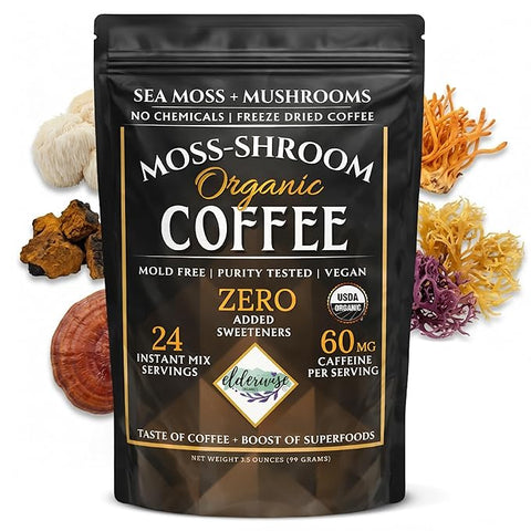Coffee | Moss-Shroom | Freeze Dried Instant Black Coffee
