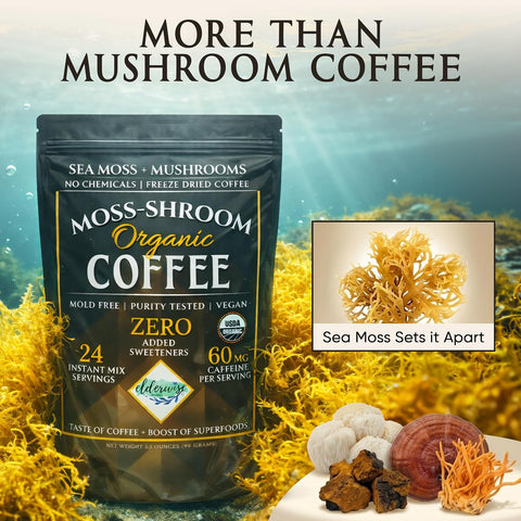 Coffee | Moss-Shroom | Freeze Dried Instant Black Coffee