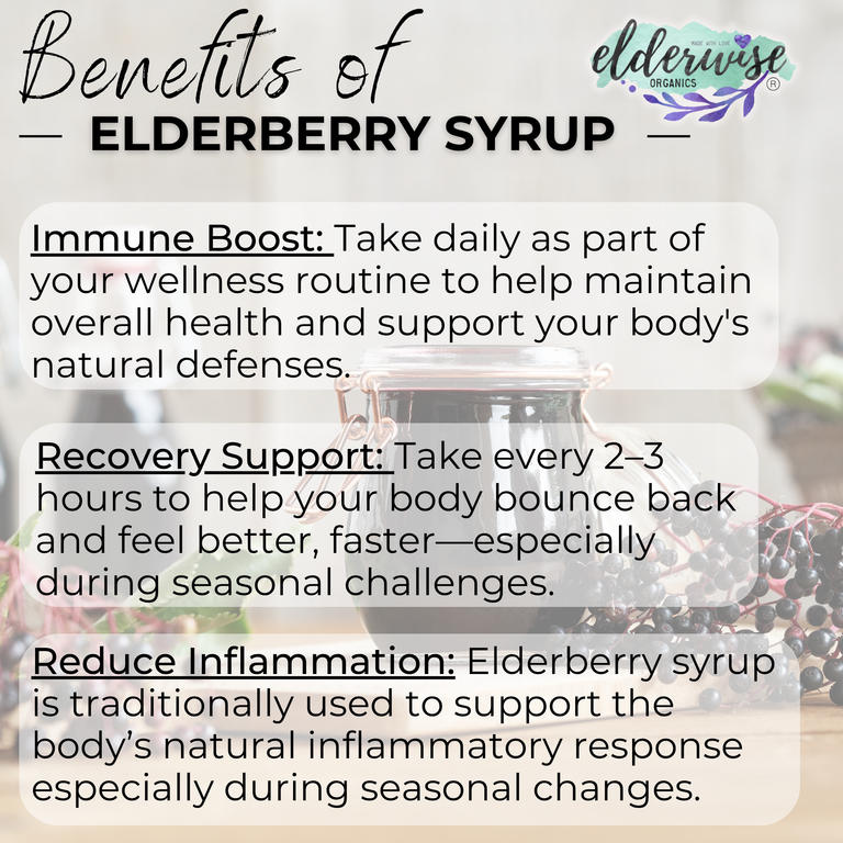 Elderberry Syrup Allergy Blend