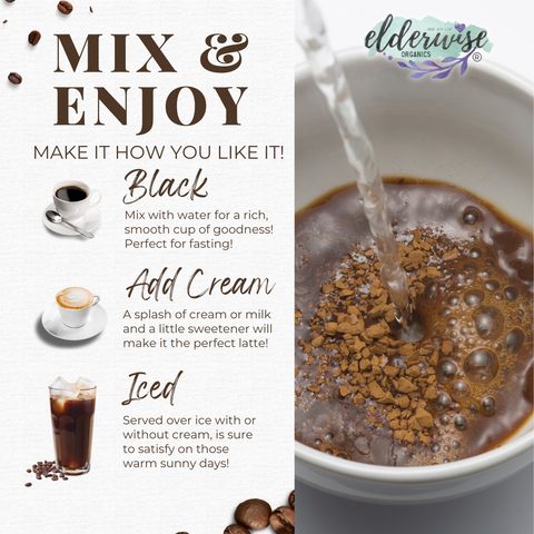 Coffee | Moss-Shroom | Freeze Dried Instant Black Coffee