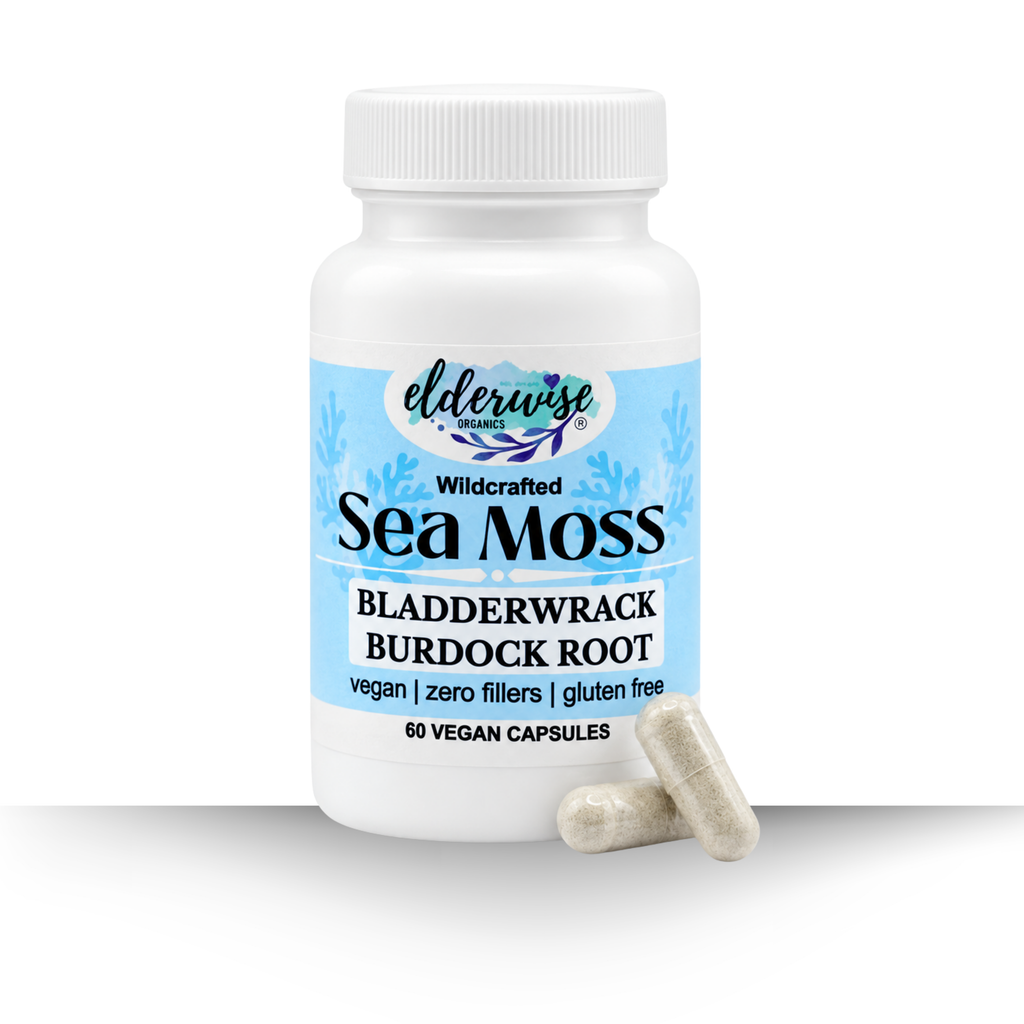 Sea Moss Capsules - Sea Moss with Burdock Root & Bladderwrack