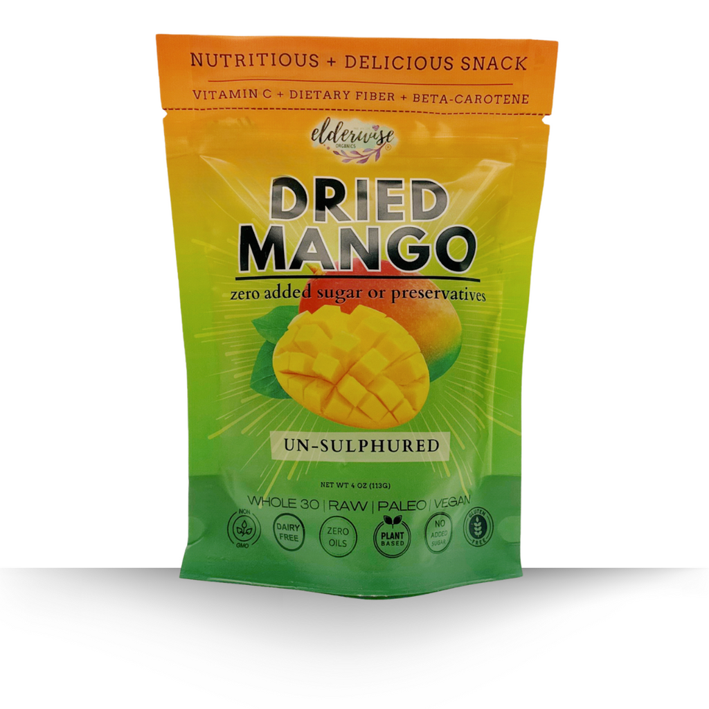 Dried Mango | 4oz Pack | Superfood Snack | No sugar added