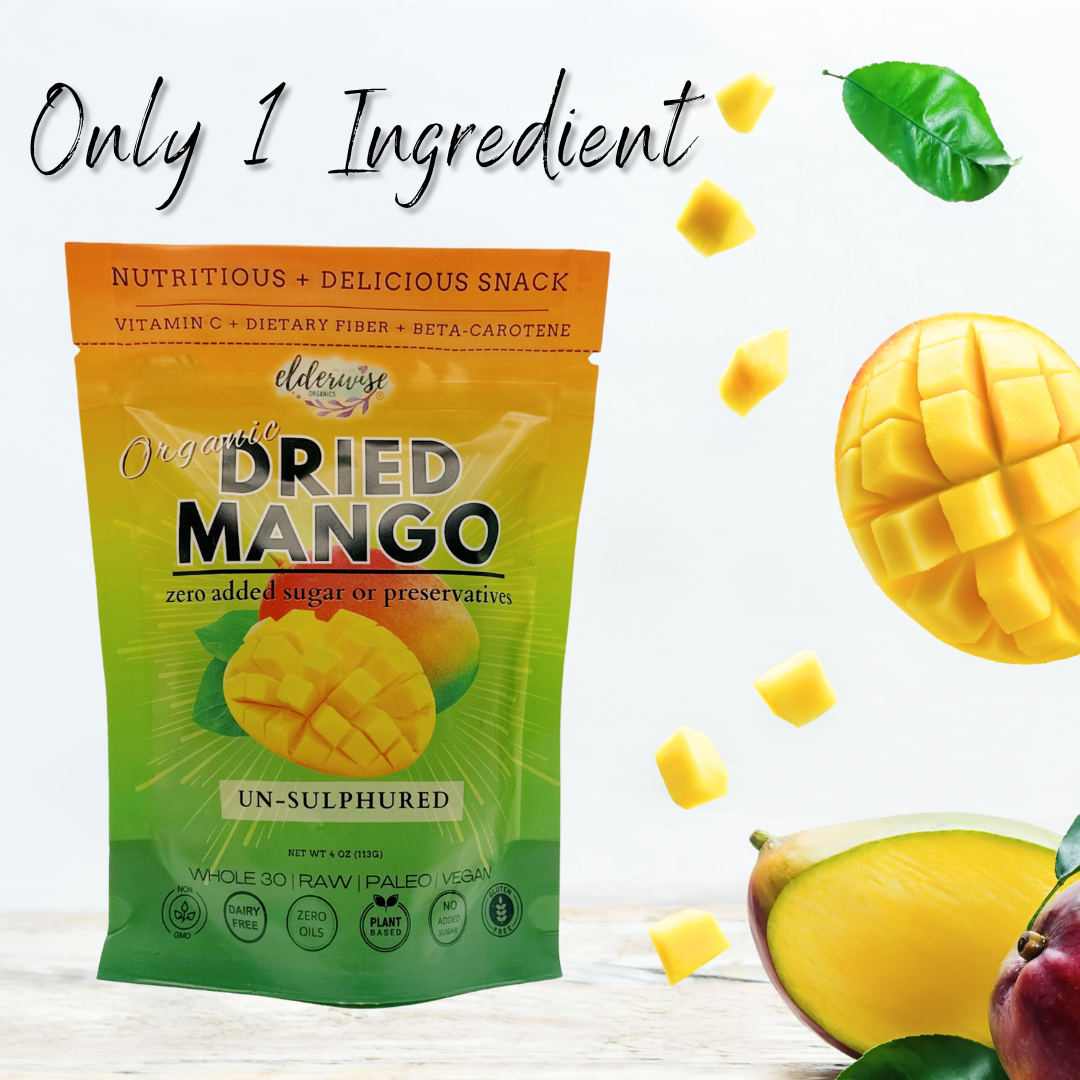 Dried Mango | 4oz Pack | Superfood Snack