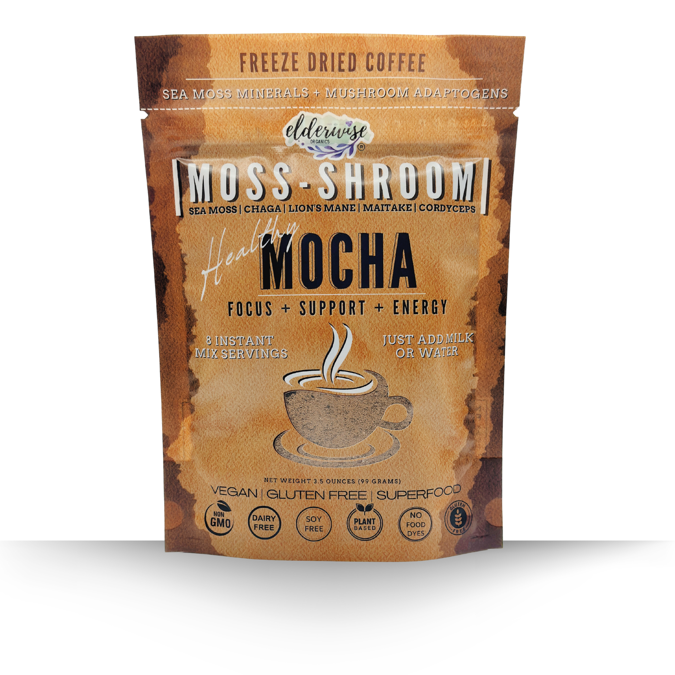 Coffee Mocha | Moss-Shroom | Freeze Dried Instant Mocha Coffee Coffee Mocha | Moss-Shroom | Freeze Dried Instant Mocha Coffee