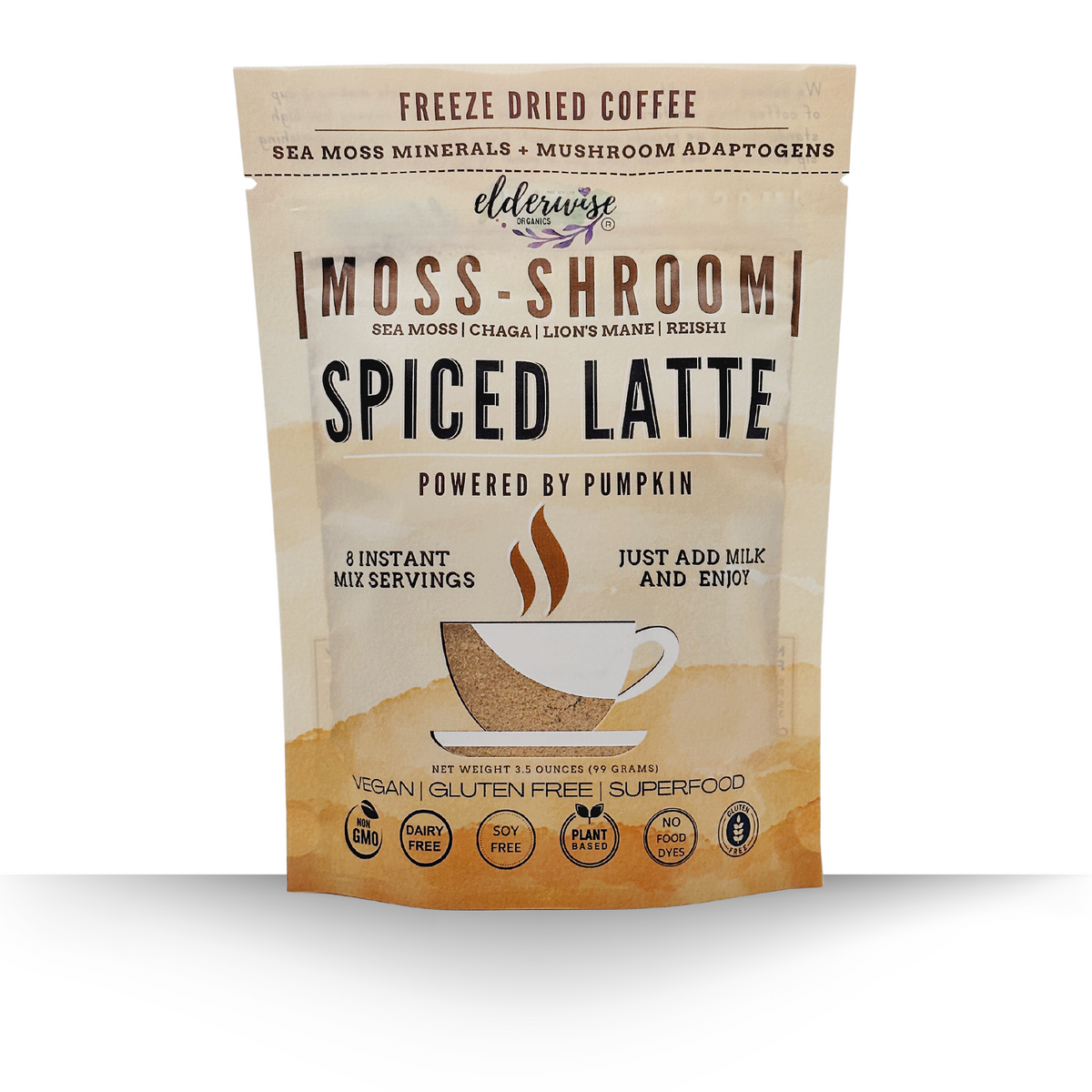 Coffee Spiced Latte | Moss-Shroom | Freeze Dried Instant Coffee Latte ...