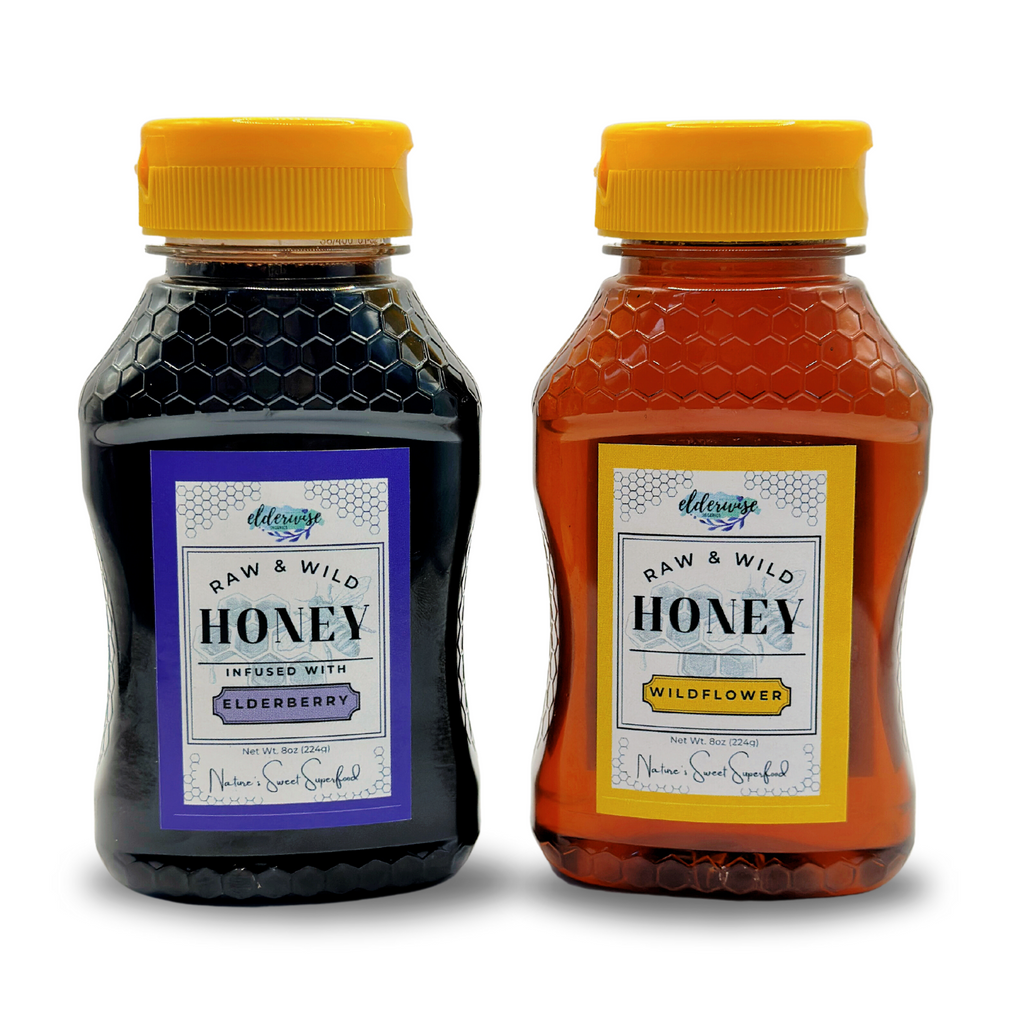 Honey | Raw & Wild | Variety Pack | 8oz Bottles