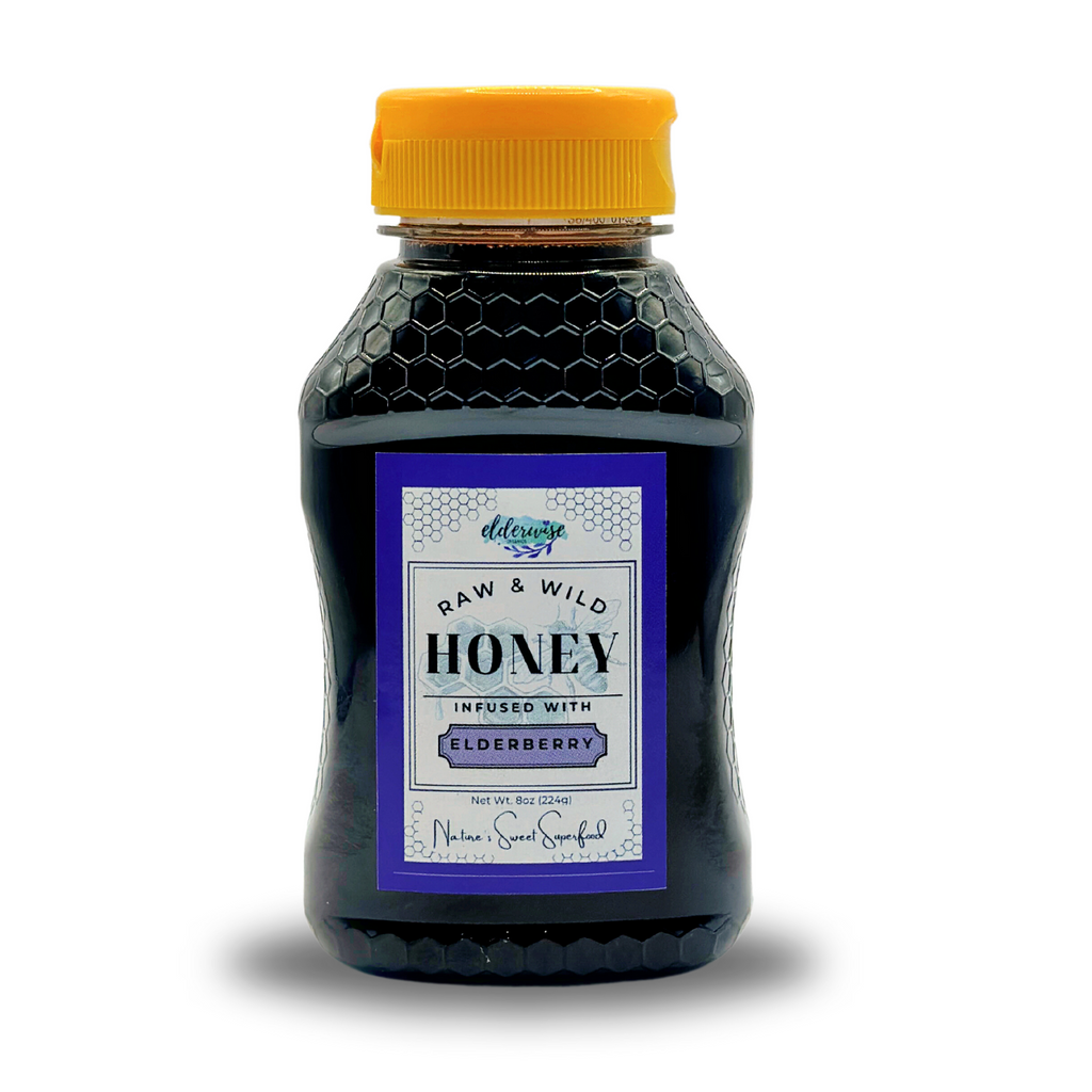 Honey | Raw & Wild | 8oz Bottle