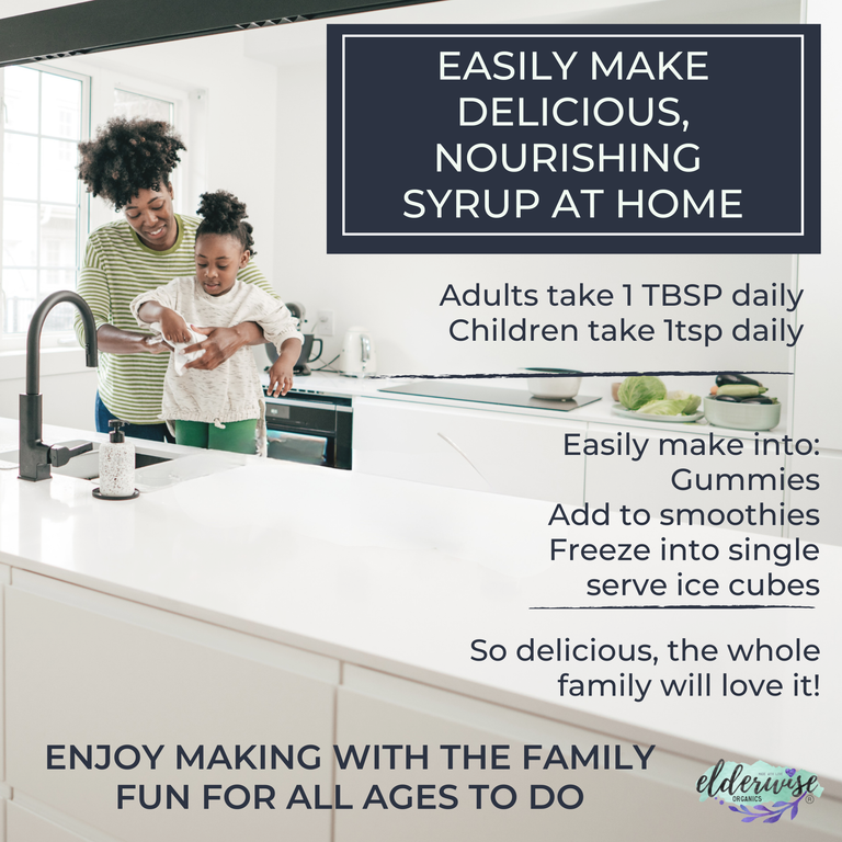 Elderberry Syrup Allergy Blend